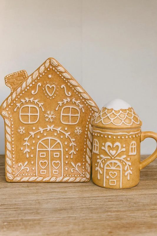 Gingerbread Plate & Mug