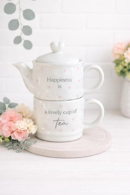 Dimple Tea For One Set